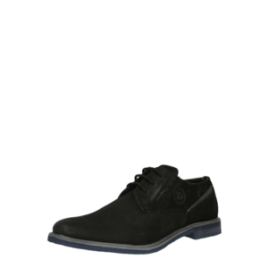 bugatti Pantofi cu șireturi 'Adamo' negru / ocru imagine