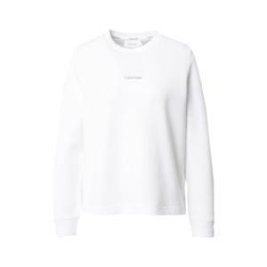 Calvin Klein Bluză de molton alb / negru imagine