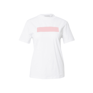 Calvin Klein Jeans Tricou alb / roz imagine