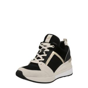 MICHAEL Michael Kors Sneaker low 'GEORGIE' negru / bej / auriu imagine