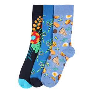 Happy Socks Șosete 'Midsummer' bleumarin / albastru / albastru fumuriu / mai multe culori imagine