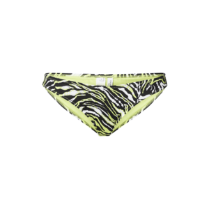 Calvin Klein Swimwear Slip costum de baie verde neon / alb / negru imagine
