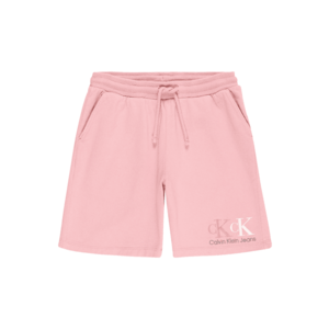 Calvin Klein Jeans Pantaloni roz pal imagine