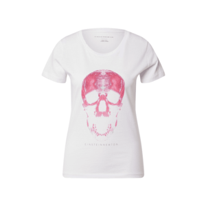 EINSTEIN & NEWTON Tricou 'Light Skull' roz / alb imagine