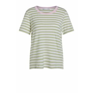 OUI Tricou verde / roz / alb imagine