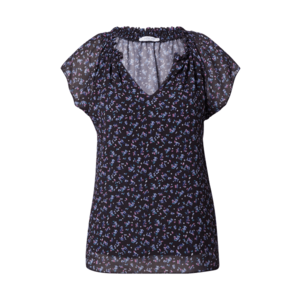 Hailys Bluză 'Monica' negru / albastru deschis / roz / crem imagine