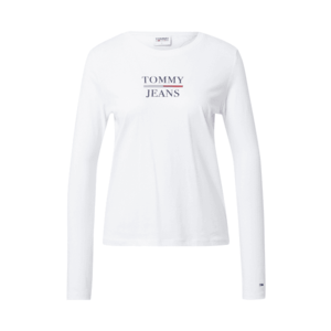 Tommy Jeans Tricou alb / bleumarin / roșu imagine