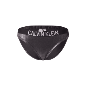 Calvin Klein Swimwear Slip costum de baie negru / argintiu imagine
