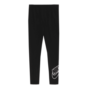 Nike Sportswear Leggings negru / alb / mov deschis imagine