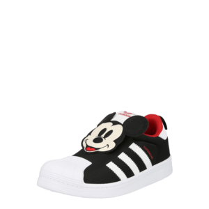 ADIDAS ORIGINALS Sneaker 'Disney Superstar' negru / alb / roșu imagine