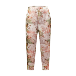 River Island Plus Pantaloni de pijama roz / roz pal / maro / oliv / portocaliu deschis imagine