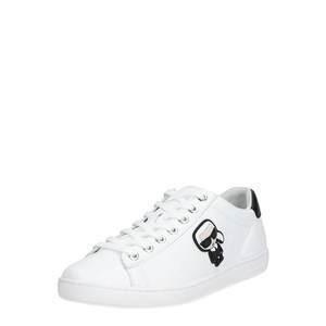 Karl Lagerfeld Sneaker low 'KUPSOLE II Karl Ikonic' negru / alb imagine