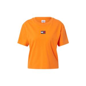 TOMMY HILFIGER Tricou portocaliu / bleumarin / alb / roșu imagine