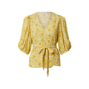 EDITED Bluză 'Violeta' galben muștar / galben miere / verde deschis / roz pal / alb imagine