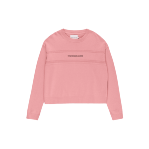 Calvin Klein Jeans Bluză de molton roz pal imagine