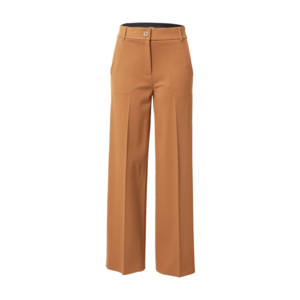 Esprit Collection Pantaloni cu dungă maro deschis imagine