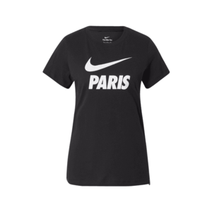 NIKE Tricou funcțional 'Paris Saint-Germain' negru / alb imagine