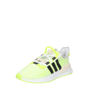 ADIDAS ORIGINALS Sneaker low alb / galben neon / negru imagine