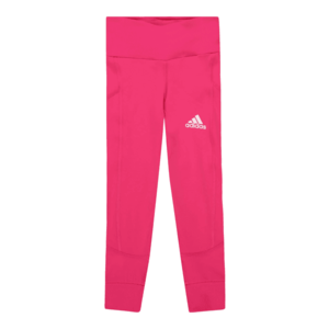 ADIDAS PERFORMANCE Pantaloni sport roz / alb imagine