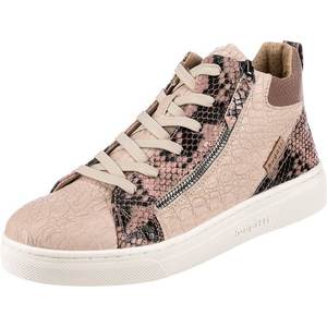 bugatti Sneaker înalt 'Elea' alb kitt / roz / rosé / negru imagine