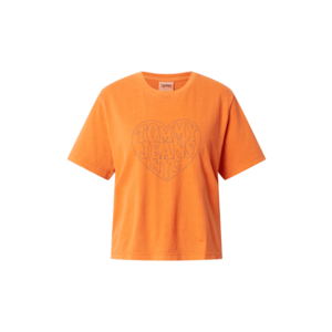 Tommy Jeans Tricou portocaliu / bleumarin imagine