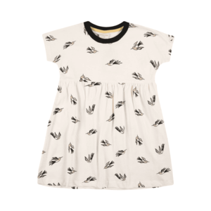 Turtledove London Rochie 'Hummingbird' ecru / alb / negru imagine