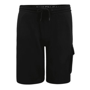 Calvin Klein Jeans Plus Pantaloni cu buzunare negru / alb imagine