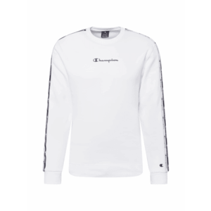Champion Authentic Athletic Apparel Bluză de molton alb / bleumarin imagine
