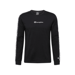 Champion Authentic Athletic Apparel Tricou negru / alb / gri imagine