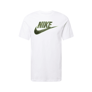 Nike Sportswear Tricou alb / oliv / verde imagine