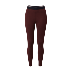 Casall Pantaloni sport roșu burgundy / negru / alb imagine
