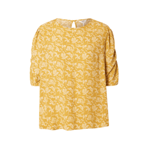 OBJECT Bluză 'SOPHIA' galben auriu / alb imagine