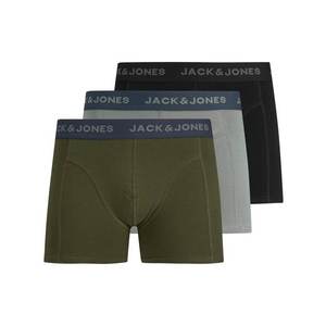 JACK & JONES Boxeri 'Bobbie' gri / kaki / bleumarin / negru imagine