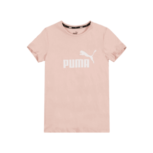 PUMA Tricou roz / alb imagine