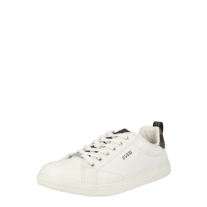 GUESS Sneaker low 'LAGUNA II' alb / maro închis imagine