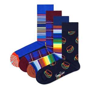 Happy Socks Șosete albastru / albastru noapte / roșu bordeaux / mai multe culori imagine