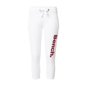 BENCH Pantaloni 'MANDI' alb / roșu imagine