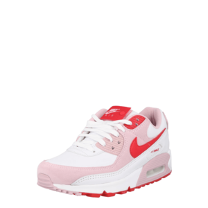 Nike Sportswear Sneaker low 'Air Max 90' alb / roz deschis / roșu imagine