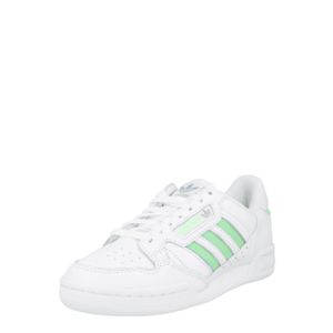 ADIDAS ORIGINALS Sneaker low 'Continental 80' alb / verde deschis / albastru fumuriu imagine