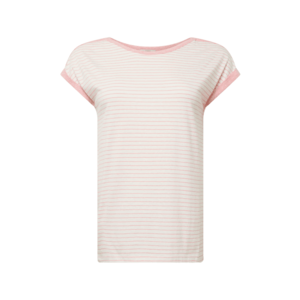 Esprit Curves Tricou alb natural / roz deschis imagine