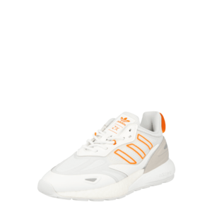 ADIDAS ORIGINALS Sneaker low 'ZX 2K BOOST 2.0' alb / portocaliu / gri imagine