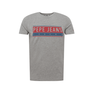 Pepe Jeans Tricou 'JAYO' gri amestecat / roșu / bleumarin imagine