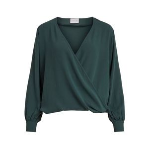 VILA Bluză 'Nalu' verde smarald imagine