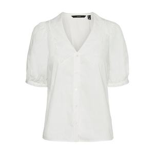 Vero Moda Petite Bluză 'Ally' alb natural imagine