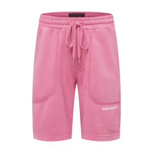 DRYKORN Pantaloni 'BREAK' roz / alb imagine