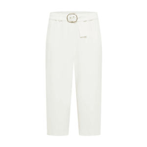 Forever New Curve Pantaloni cu dungă 'Brianna' alb imagine