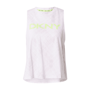 DKNY Performance Sporttop 'SHIBORI' alb / roz / galben neon imagine