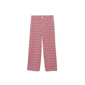 MANGO Pantaloni 'Simone' roșu / roz / alb / ecru imagine