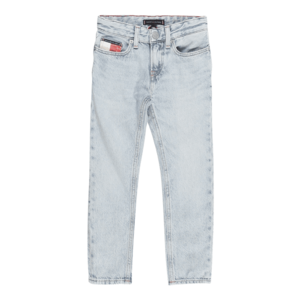 TOMMY HILFIGER Jeans 'SCANTON' albastru deschis / roși aprins / alb / albastru noapte imagine