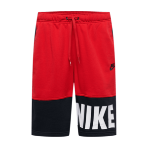 Nike Sportswear Pantaloni roșu / negru / alb imagine